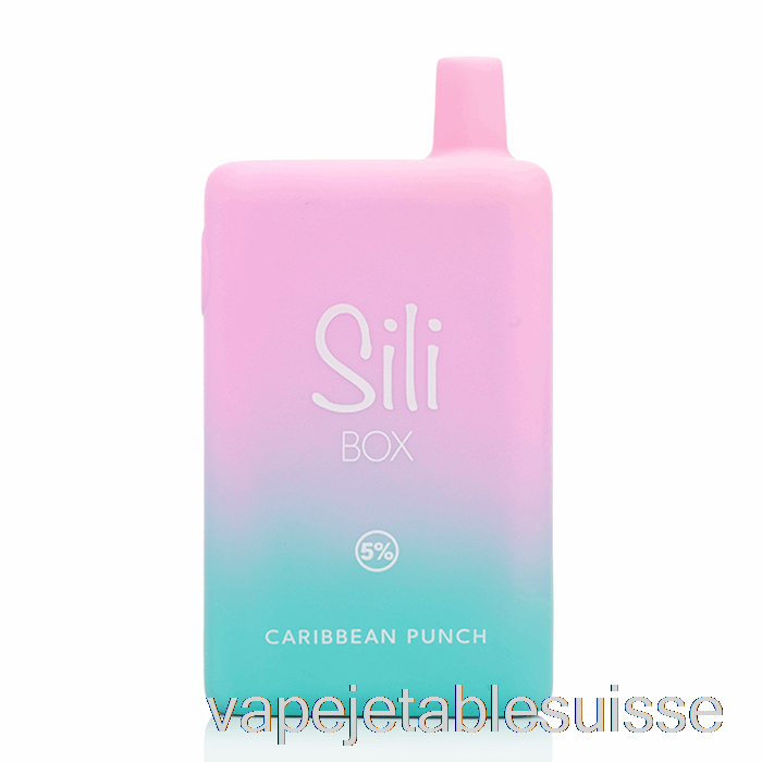 Vape Suisse Sili Box 6000 Punch Caraïbes Jetable